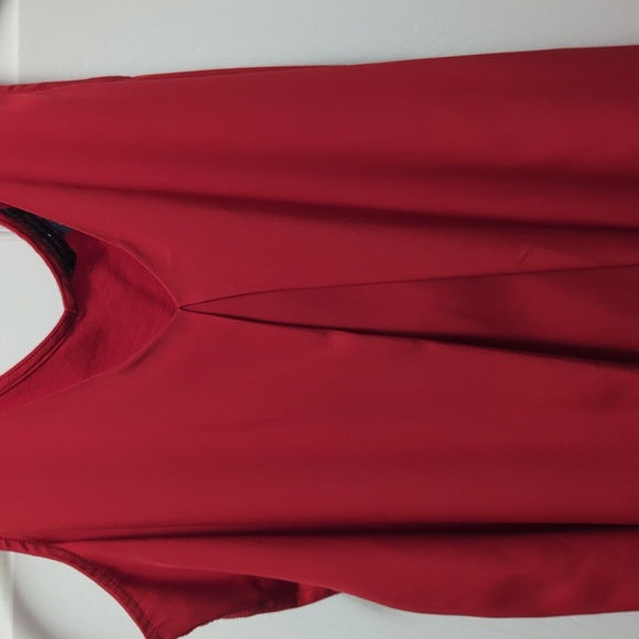 Tommy Hilfiger V Neck Sleeveless Blouse - Size Medium - Picture 2 of 6